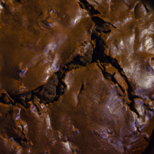 A close-up shot of a perfectly baked Dutch Oven Brownie, showcasing its rich and fudgy texture.